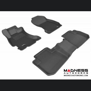 Subaru Forester Floor Mats (Set of 3) - Black by 3D MAXpider